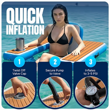 Load image into Gallery viewer, Paradise Pad Inflatable Floating Chair