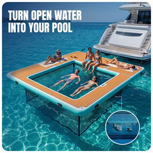 Load image into Gallery viewer, Paradise Pad Floating Dock with SeaPool