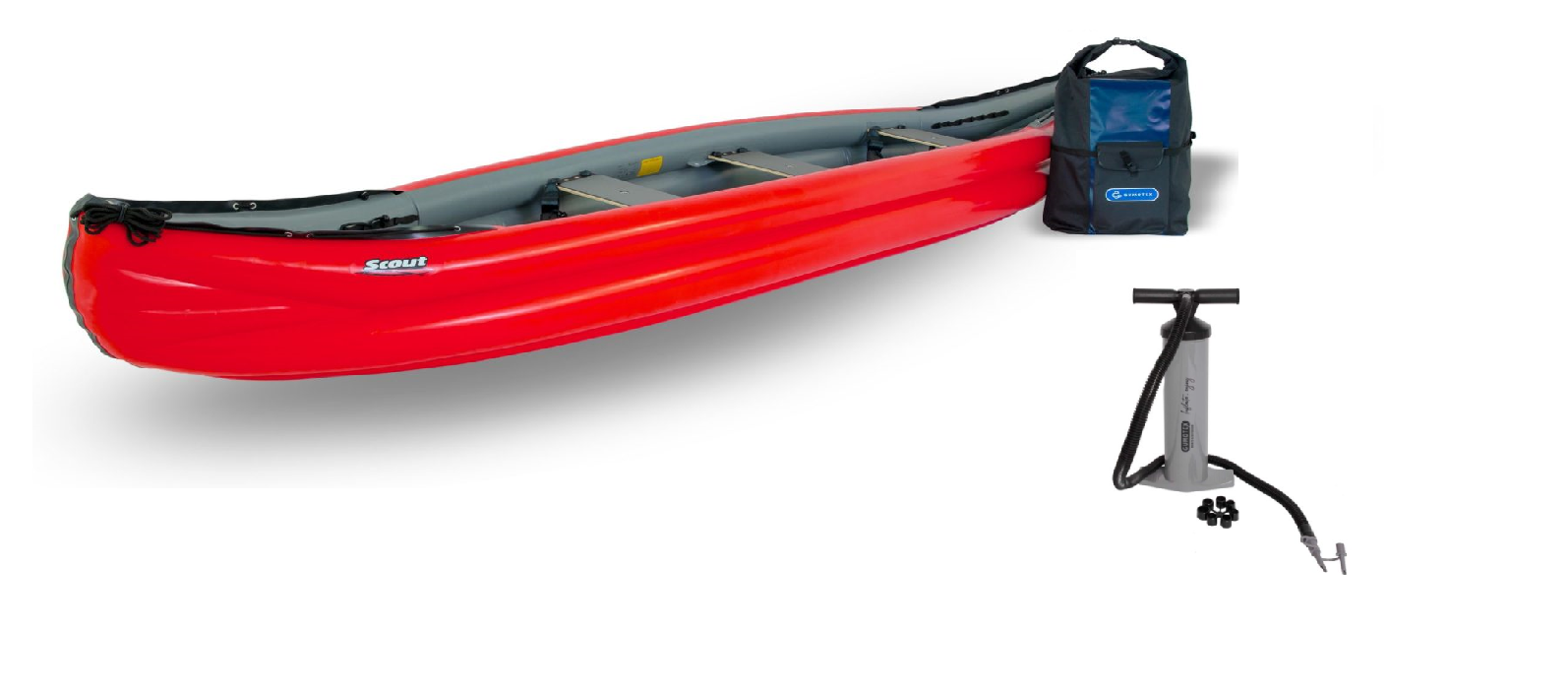 Gumotex SCOUT 14′7″ Inflatable Canoe