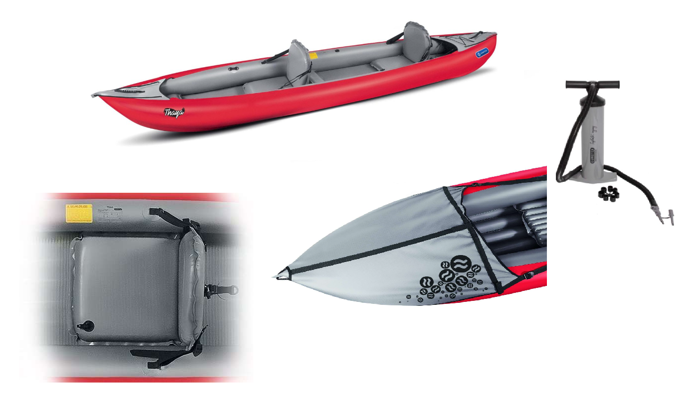 Gumotex THAYA 13′5″ Inflatable Kayak