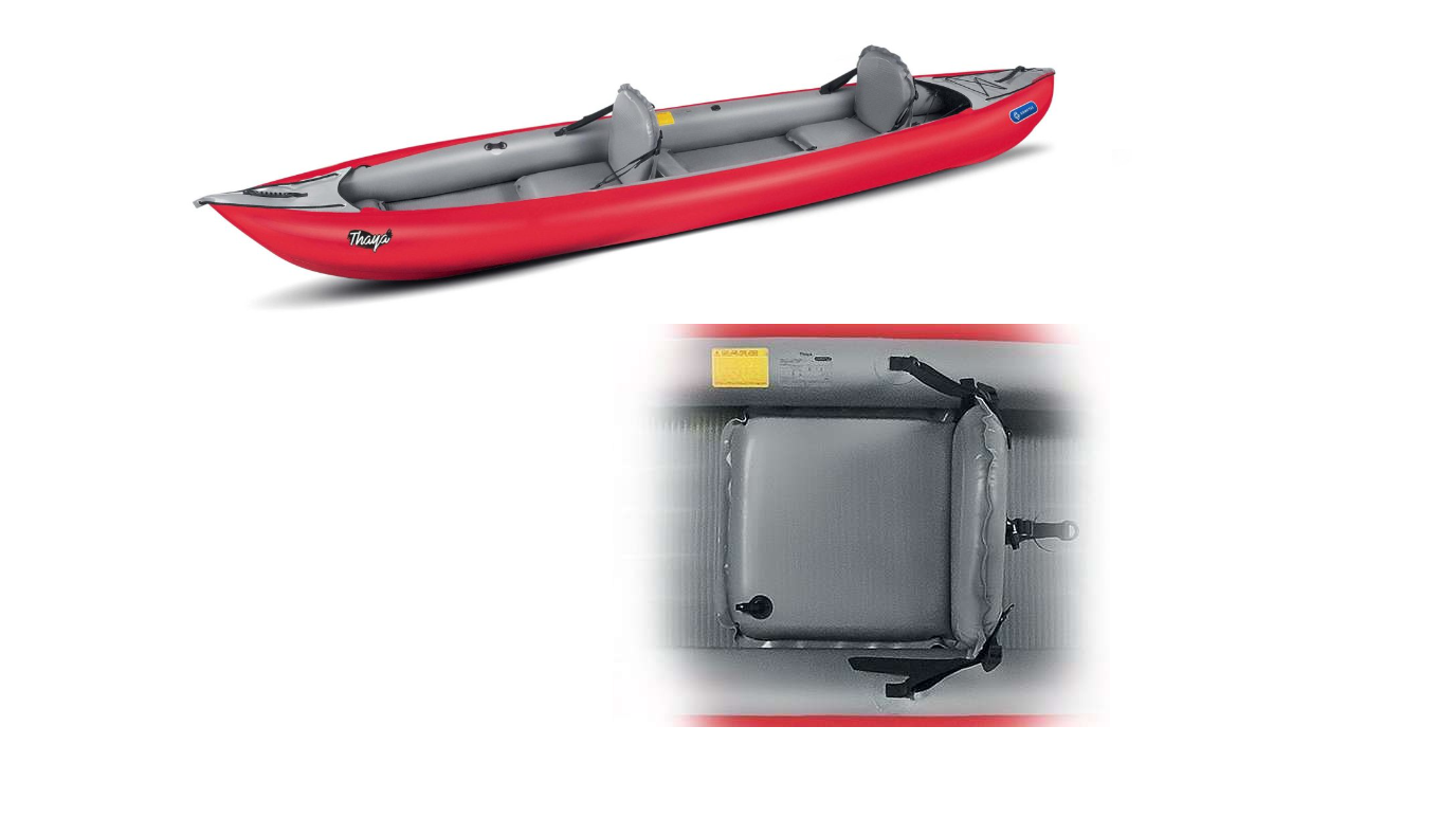 Gumotex THAYA 13′5″ Inflatable Kayak