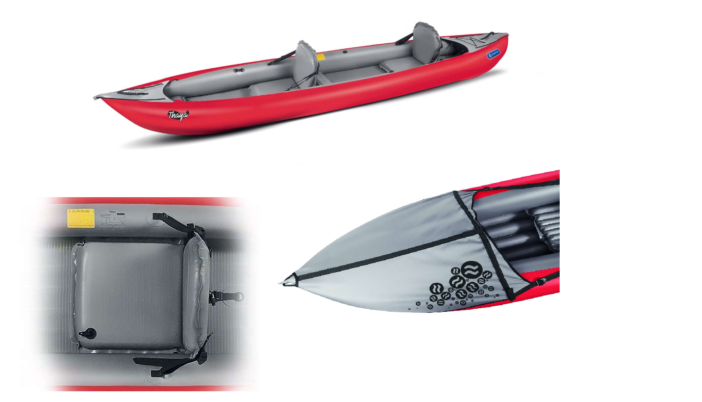 Gumotex THAYA 13′5″ Inflatable Kayak