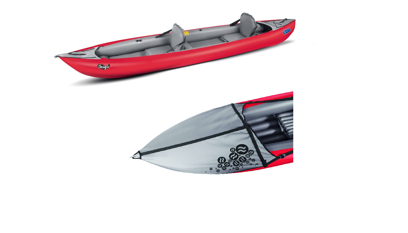 Gumotex THAYA 13′5″ Inflatable Kayak