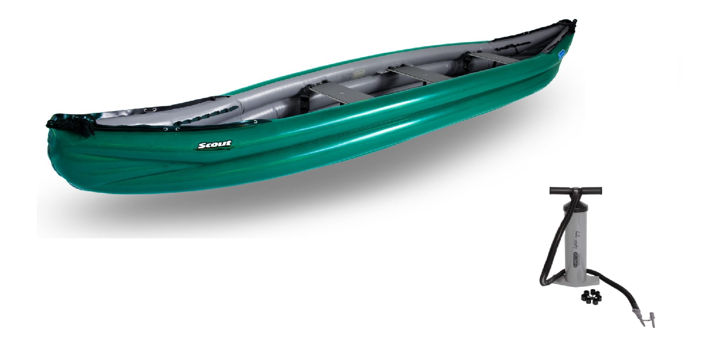 Gumotex SCOUT 14′7″ Inflatable Canoe