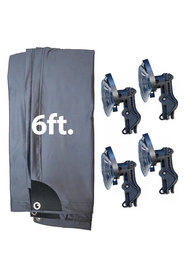 SOS Shade On Ship 8' x 4' SOS Boat Screen