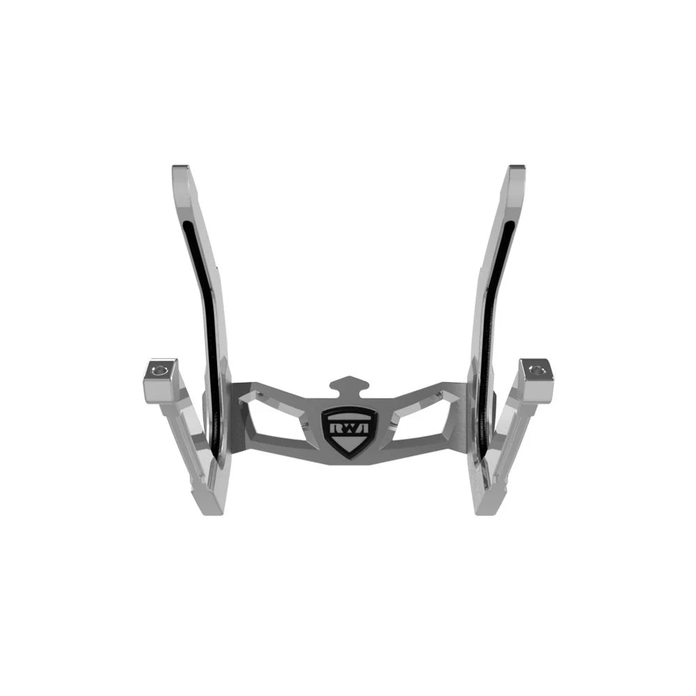 Roswell Elite Kneeboard Board Rack - Brushed Anodized / Clear Coat