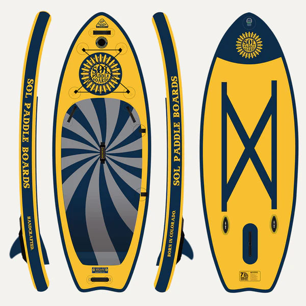 SOLriverocho GalaXy  8’6” SOL Paddle Boards Inflatable Paddle Board