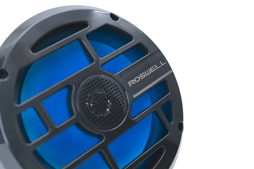 Roswell Marine R1 7.7" Marine Speakers Black Grill