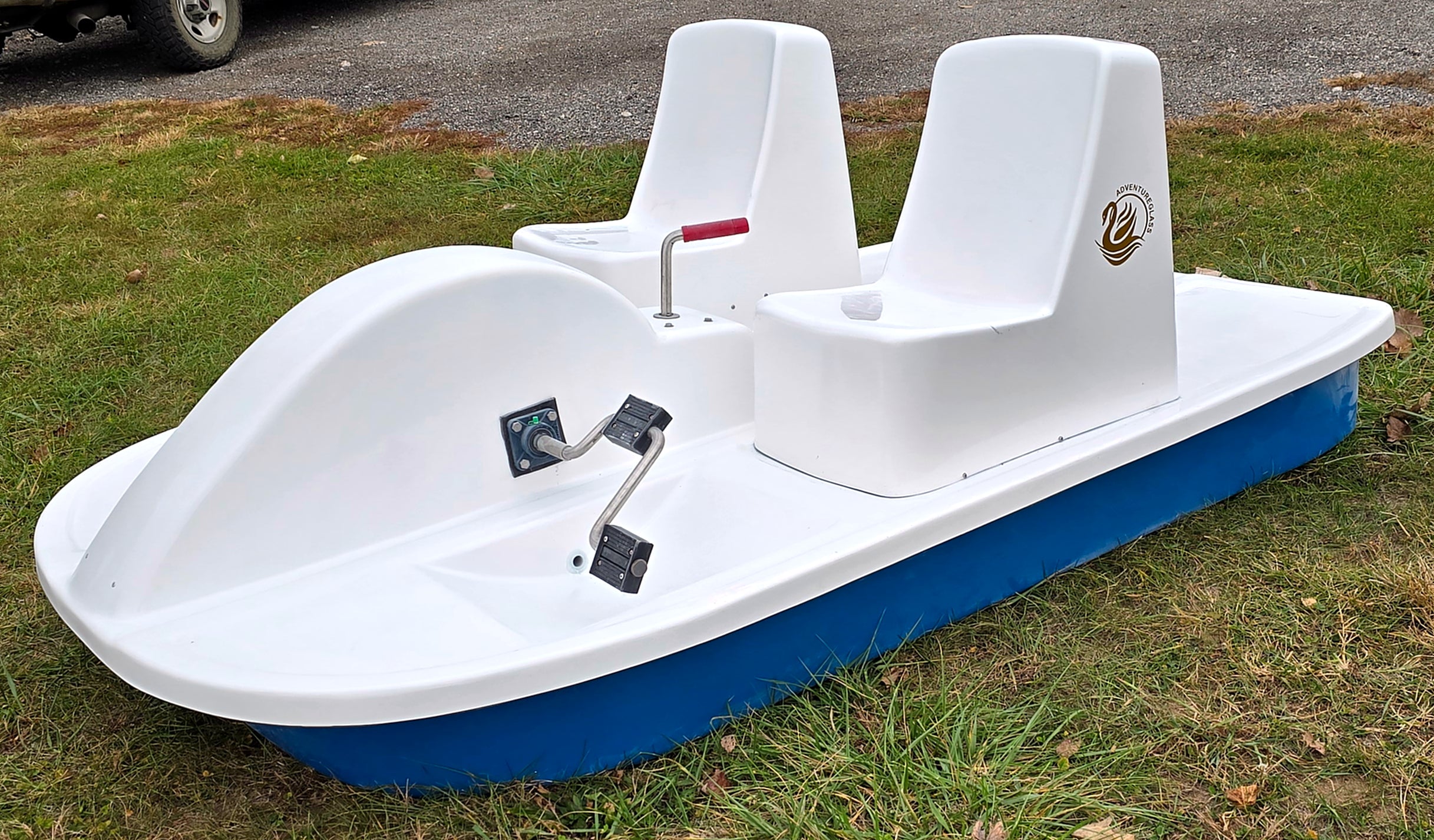 Adventure Glass 2 Person Economical SeaQuest Paddle Boat