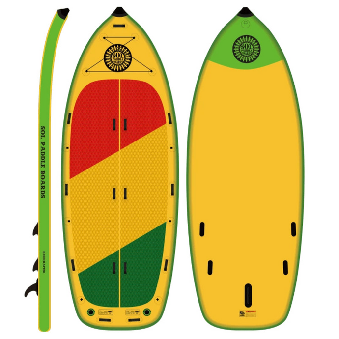 SOLfiesta SOL Paddle Boards Inflatable SUP 15'6