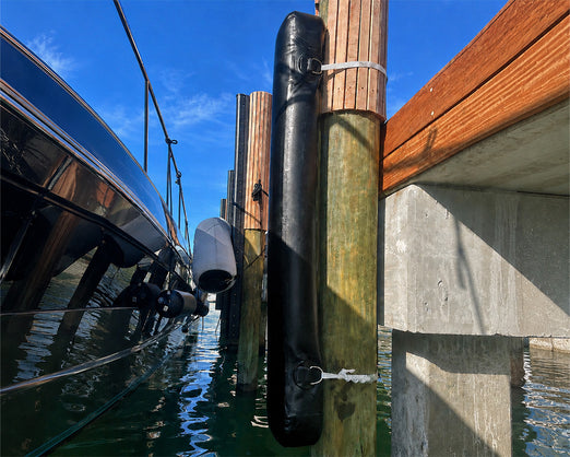 AERÉ Piling Fenders 6′ x 1′ x 8″ with D-Rings
