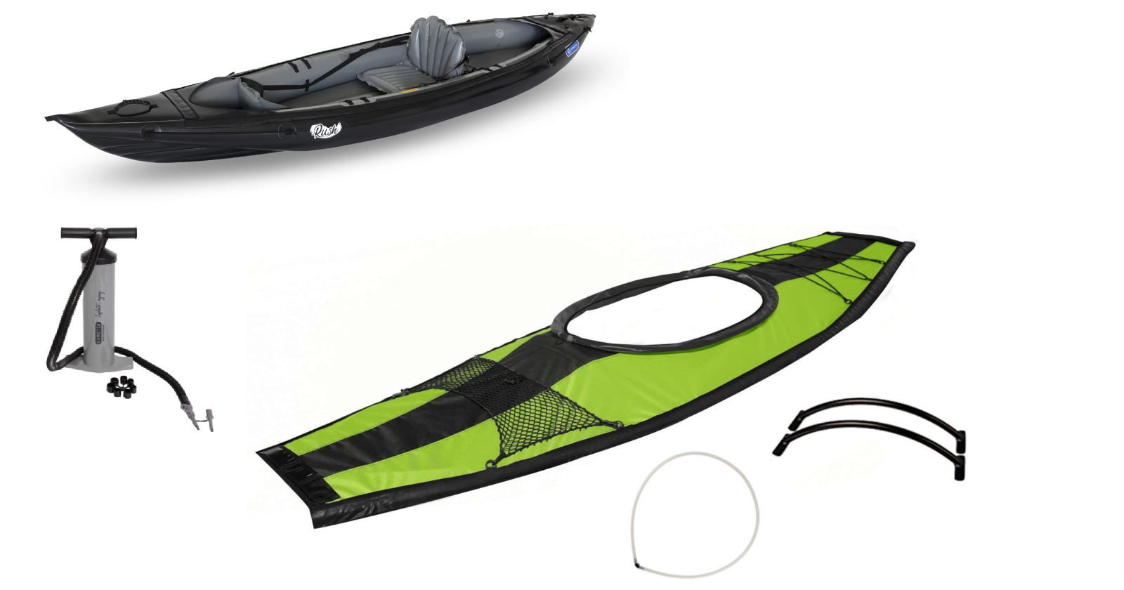 Gumotex RUSH 1 Inflatable Kayak 11′ 8″