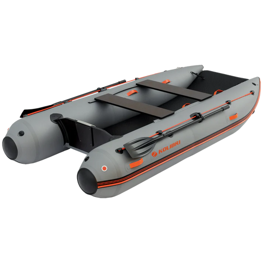 Kolibri KM-340CM (11') Inflatable Catamaran dark gray