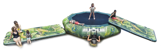 15’ Water Bouncer Lakeside Graphics Series