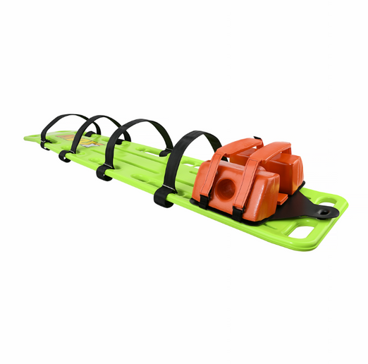 Water Safety Products MAXx Rescue Backboard with Pop-On & Velcro Strap Kit