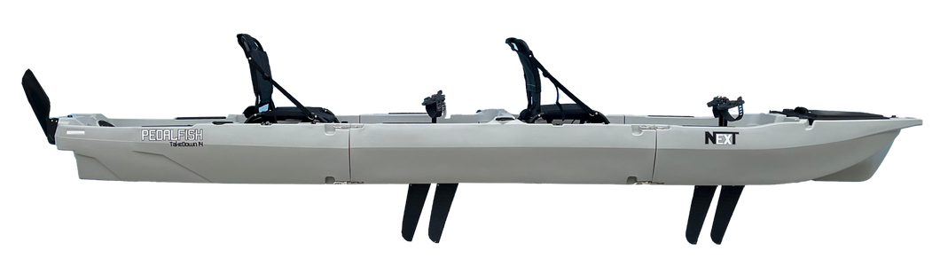2 person kayak pedal Next Pedal Fish TD 14' Kayak – Light As Air Boats