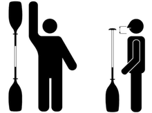 Load image into Gallery viewer, Gumotex Kayak Paddle Type 702.0 Asymetric