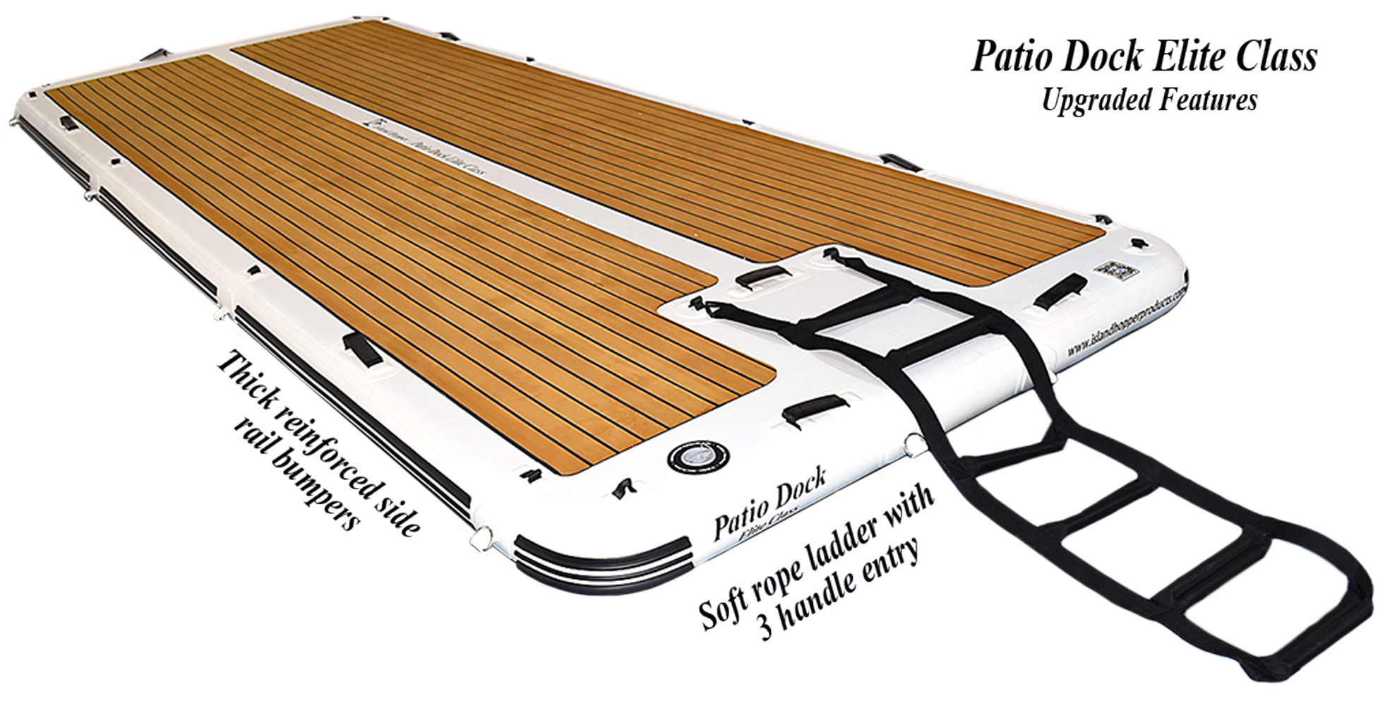 Island Hopper Elite Class Patio Dock 15′ x 6' Floating Platform