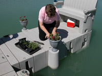 Load image into Gallery viewer, Connect-A-Dock Self-Wicking Dock Planter