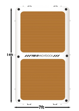 Load image into Gallery viewer, POP Board Co 14' Yacht Dock for Boats &amp; Water Sports