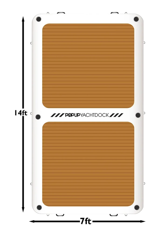 POP Board Co 14' Yacht Dock for Boats & Water Sports