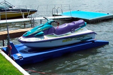 Load image into Gallery viewer, Connect-A-Dock Port PWC Floating Docks - XL6 with jet ski on top