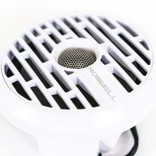 Roswell Marine R1 7.7" Marine Speakers White Grill