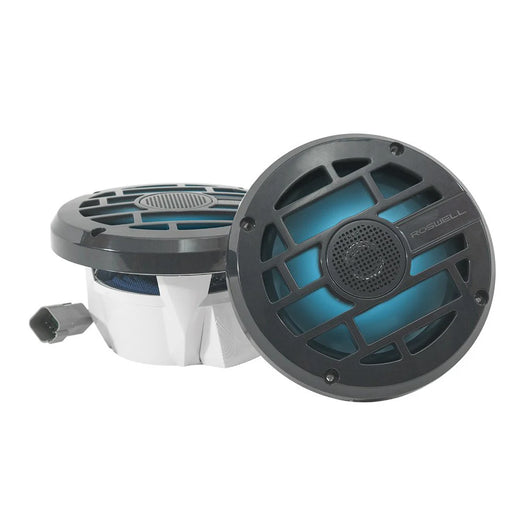 Roswell Marine R Marine Audio Package W/ RGB Remote & Controller (Anthracite Grill)