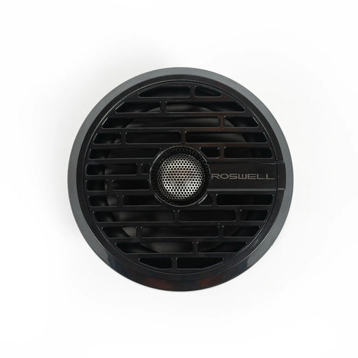 Roswell Marine R1 7.7" Marine Speakers Black Grill
