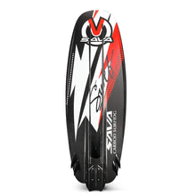 Load image into Gallery viewer, SAVA All-New E1-B Electric Surfboard bottom black red
