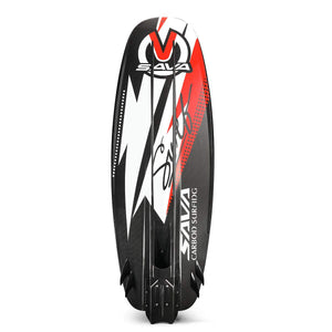 SAVA All-New E1-B Electric Surfboard bottom black red