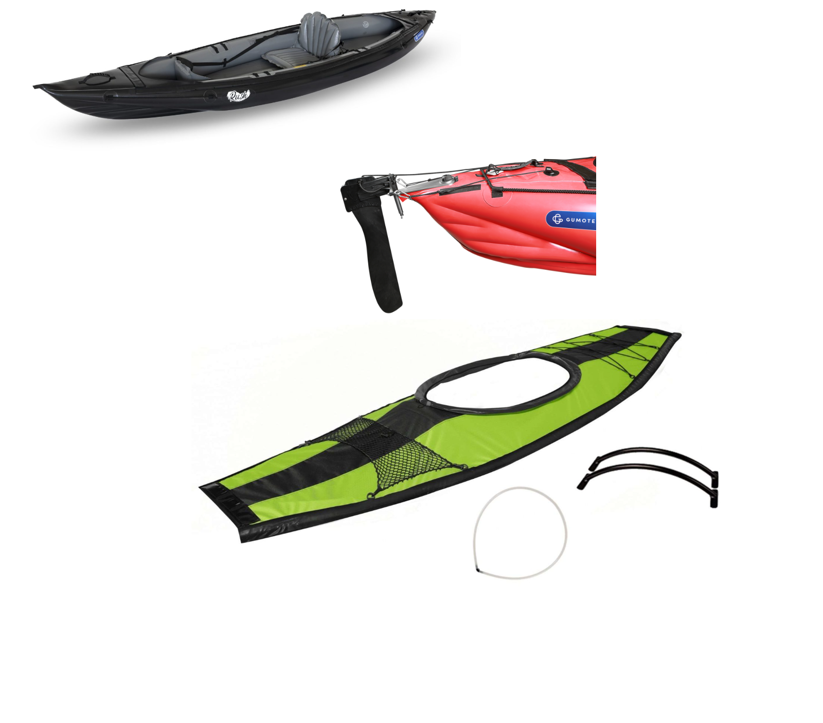 Gumotex RUSH 1 Inflatable Kayak 11′ 8″
