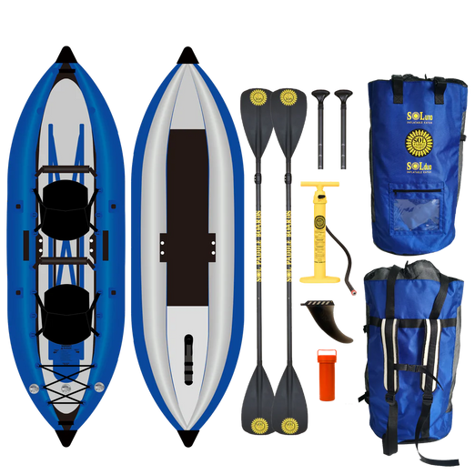SOL Paddle Boards SOLduo Galaxy Double Inflatable Kayak