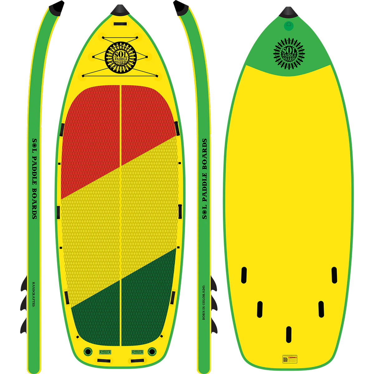 SOLfiesta SOL Paddle Boards Inflatable SUP 15'6