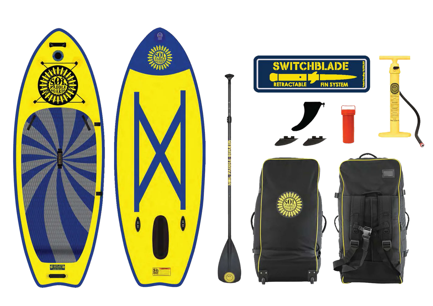 SOL Paddle Boards SOLriverocho GalaXy  8’6” Inflatable Paddle Board