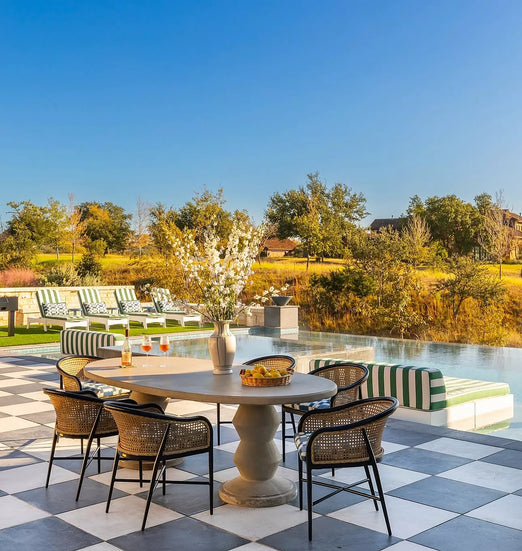 Affinity Square Sunbed With Backrest Cushion