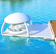 AquaBanas Stew Inflatable Island Yacht Package