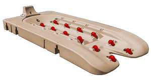 Connect-A-Dock Port PWC Floating Docks - XL6 Tan 950442
