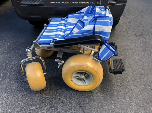 AccessRec TerraWheels All-Terrain Wheelchair