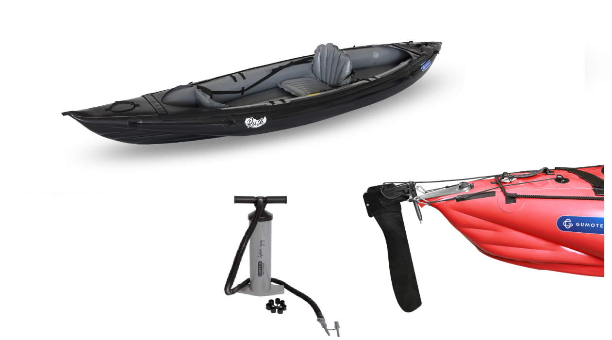 Gumotex RUSH 1 Inflatable Kayak 11′ 8″