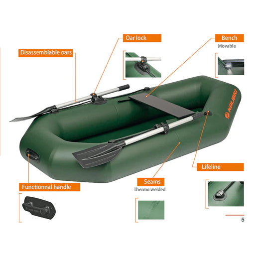 Kolibri Marine Inflatable Boat K-190
