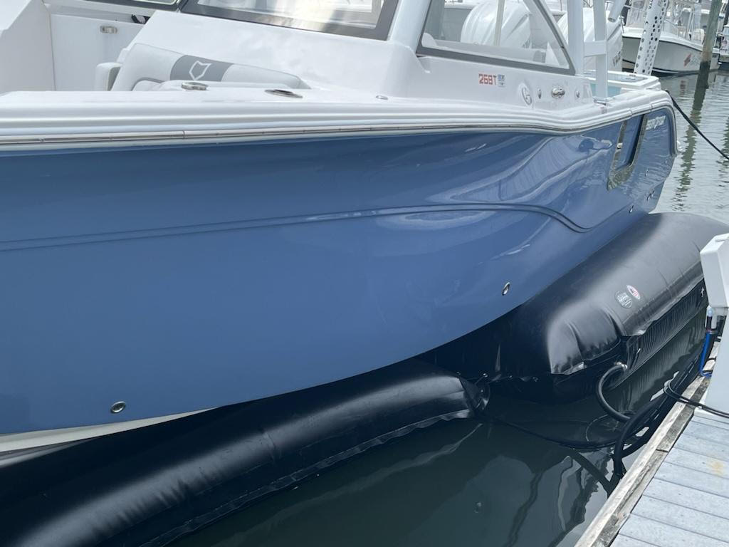Center Console Air-Dock Inflatable Boat Lift  D Model