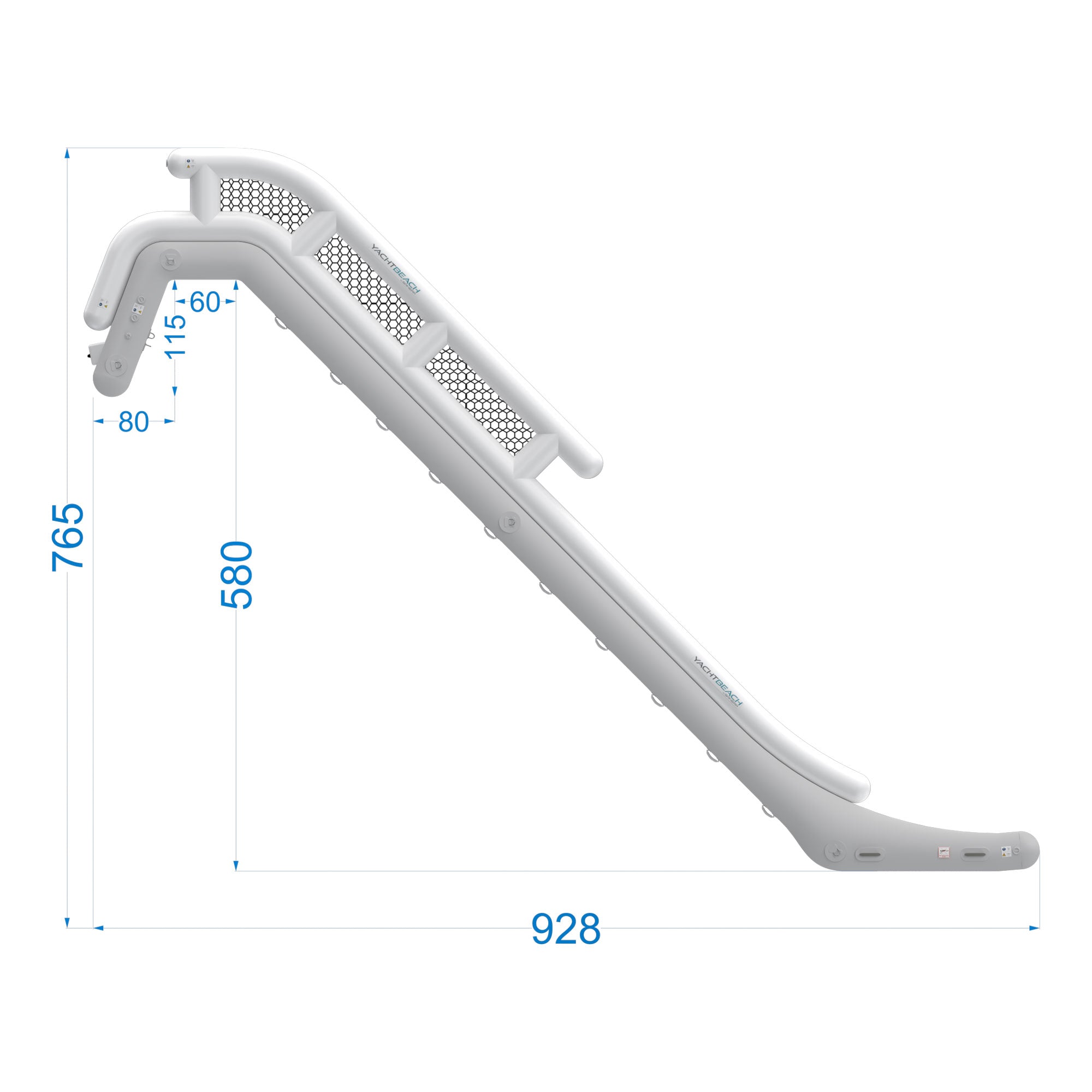 Yachtbeach Magic Yacht Slide  17'9" to 20'4"