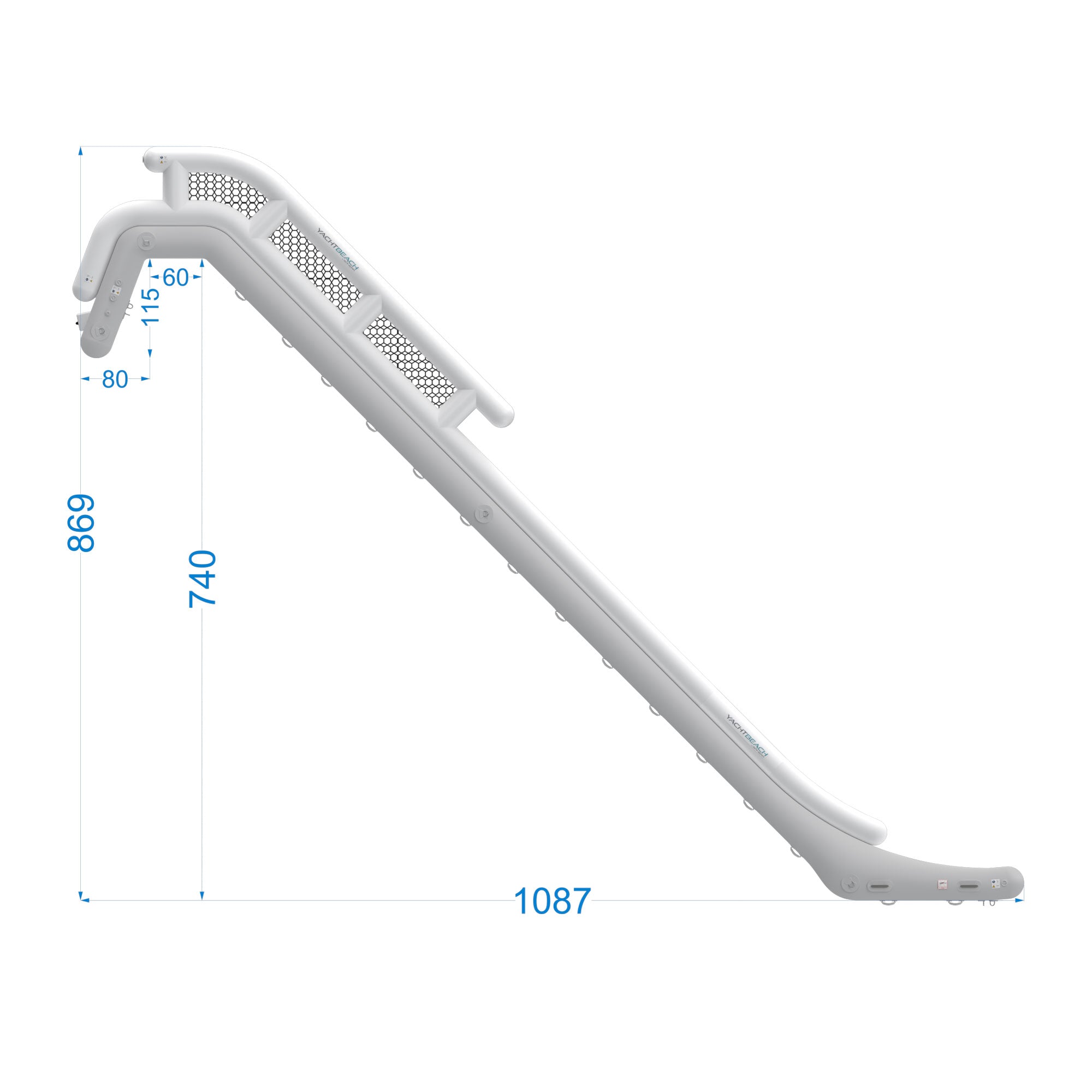 Yachtbeach  Magic Yacht Slide 23' to 25'7"
