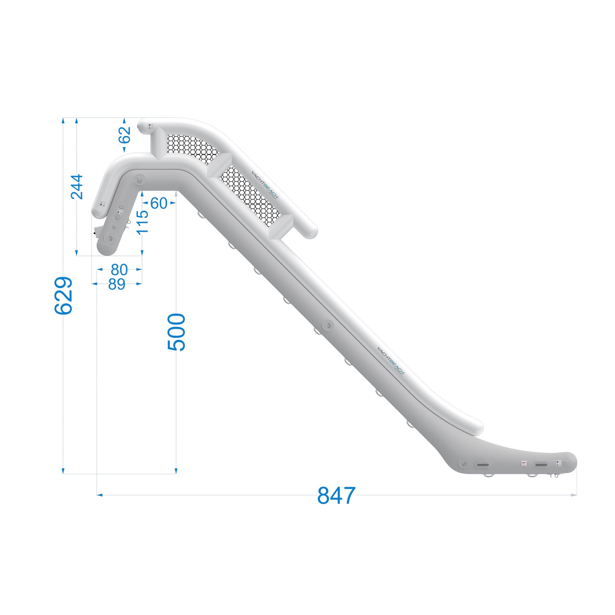 Yachtbeach Magic Yacht Slide 15'1" to 17'9"