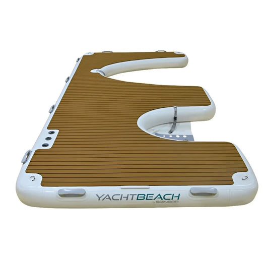 Yachtbeach Toy Dock 4.10 Premium Teak – 1x Jet Ski and 1x Multidock