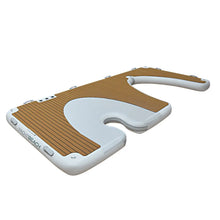 Load image into Gallery viewer, Yachtbeach Toy Dock 4.10 Premium Teak - 1x Jet Ski and 1x Foilboard