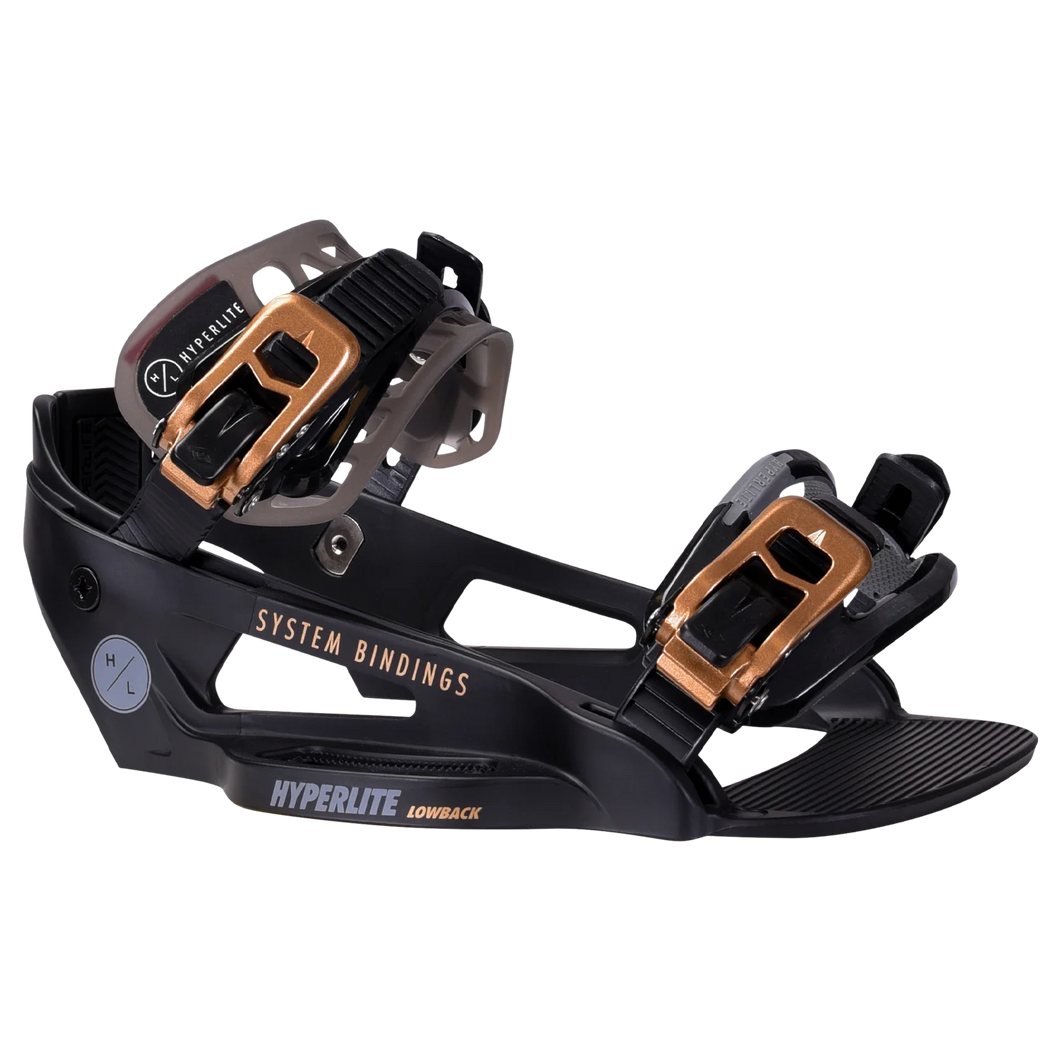 Hyperlite System Lowback Binding Black/Gold