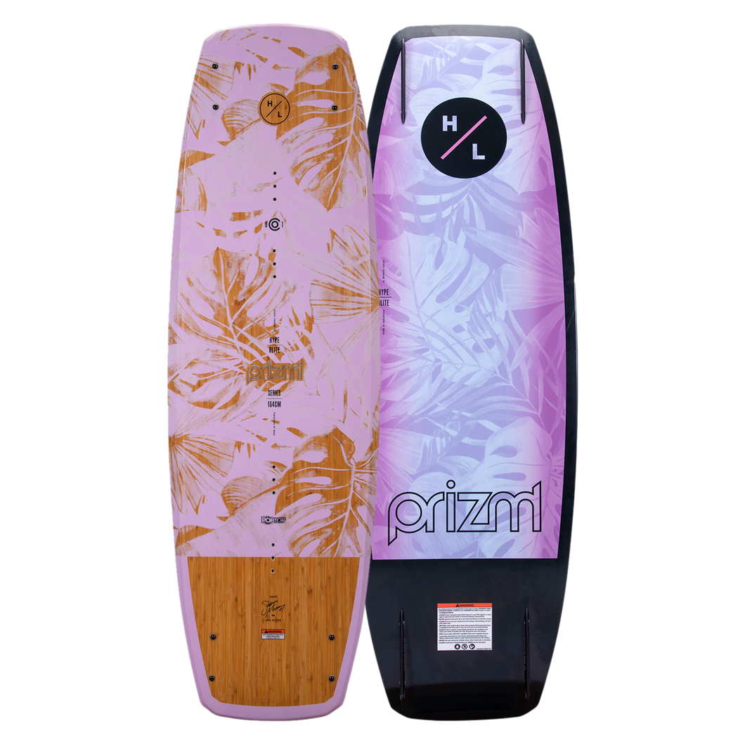Hyperlite 2023 Prizm Wakeboard 134 top and base