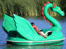 Load image into Gallery viewer, Adventure Glass Dragon Classic 2 Person Paddle Boat with wings